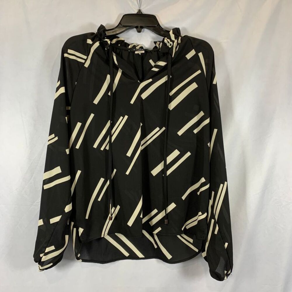 Ariella Retro Rewind Blouse black/white